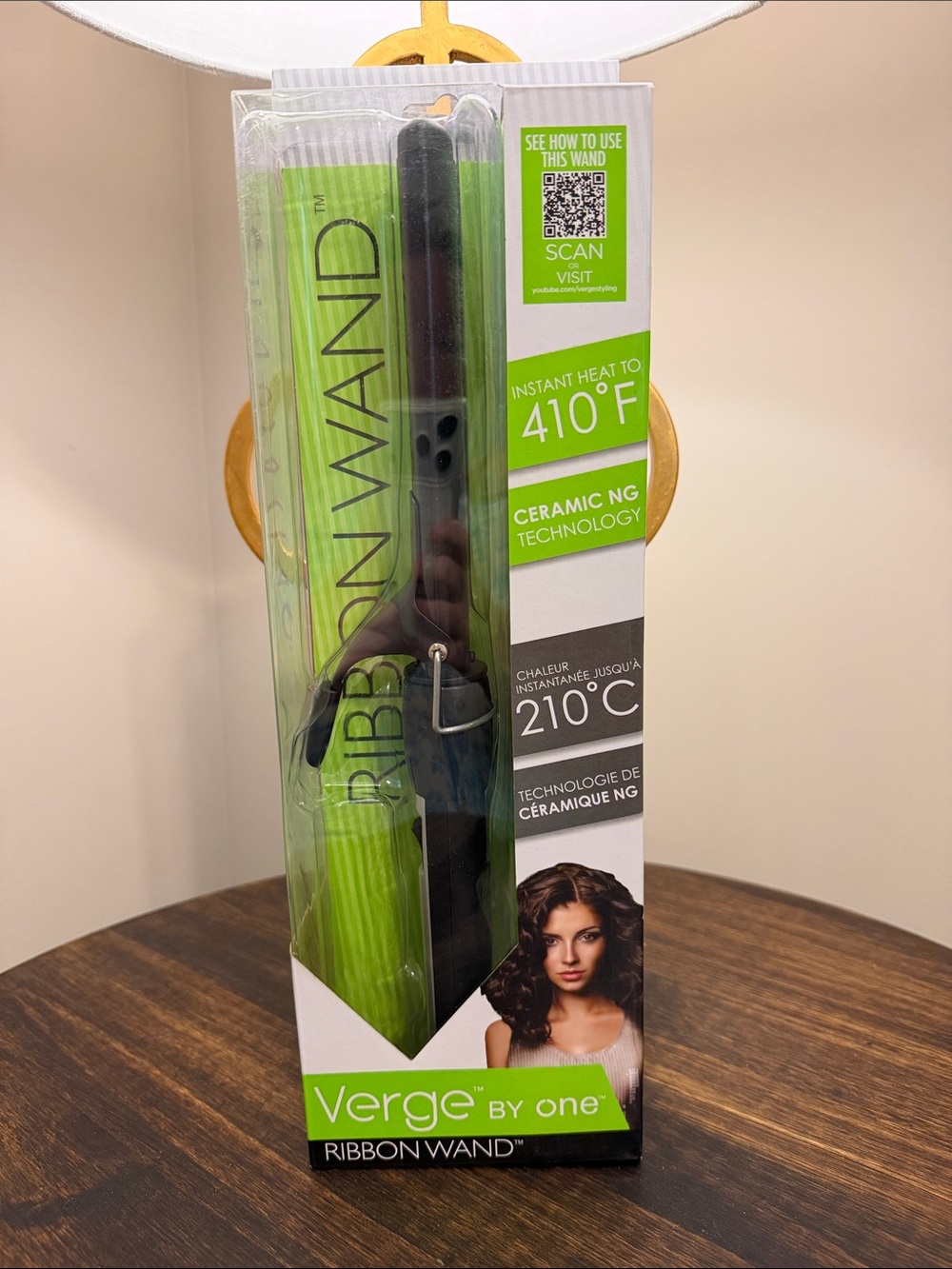 Verge by One Ribbon Wand Curling Iron